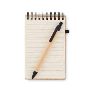 Set de bloc-notes A6 en bambou - SONORABAM 5