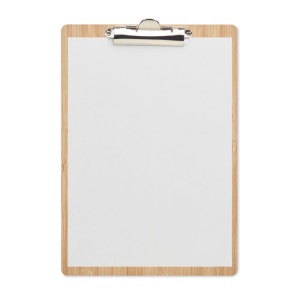 Porte-bloc en bambou A4 - CLIPBO 5