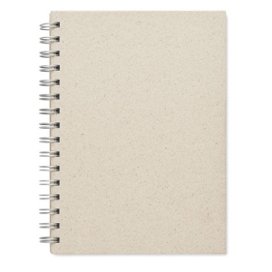 Carnet à spirales A5 - GRASS BOOK