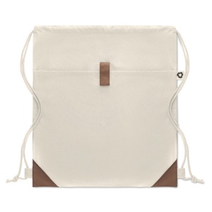 Sac à cordon en coton recyclé - PANDA BAG 15