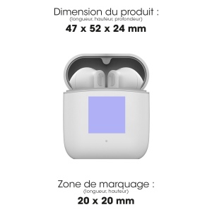 SHOGANAI - ÉCOUTEURS PREMIUM SANS FIL BLUETOOTH BLANC 2
