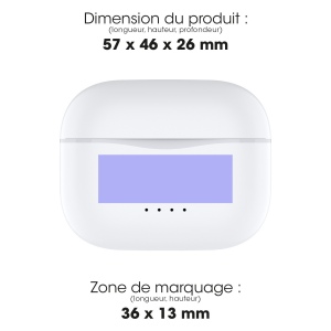 AKARI - ÉCOUTEURS ANC SANS FIL BLUETOOTH BLANC 2