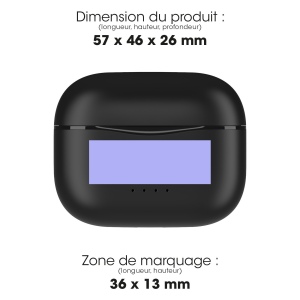 AKARI - ÉCOUTEURS SANS FIL BLUETOOTH NOIR 2
