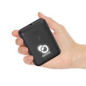 RAITO - BATTERIE DE SECOURS ULTRA SLIM RETRO-ÉCLAIRÉE 10 000 MAH NOIR 8