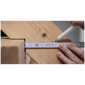 Mètre pliant Stabila en bois de 2 m Jessica 400 Série 3
