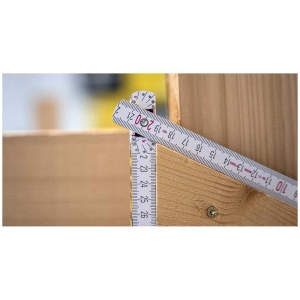 Mètre pliant Stabila en bois de 2 m Jessica 400 Série 4
