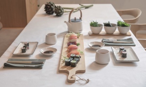 Nappe de table Ukiyo en rcotton 180gr Aware™ 12