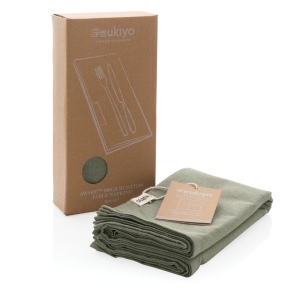 Set de 4 serviettes de table Ukiyo en rcotton 180gr Aware™ 37