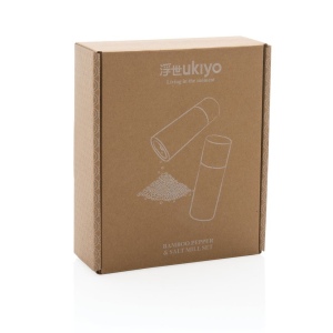Set poivre et sel en bambou Ukiyo 12