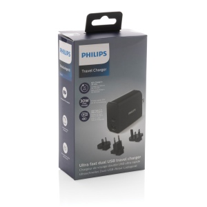 Chargeur USB de Voyage Philips, USB 30W Ultra Rapide 10