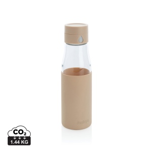 Bouteille en verre 600ml avec compteur d'hydradation Ukiyo 2