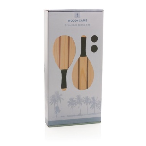 Set de raquettes frescobol en bois 9