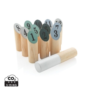 Jeu de quilles scandinaves en bois 2