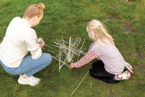 Jeu de mikado géant en bambou 6