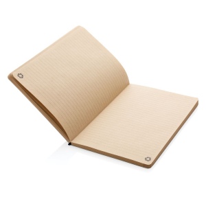 Carnet A5 à couverture en kraft et en liège 7