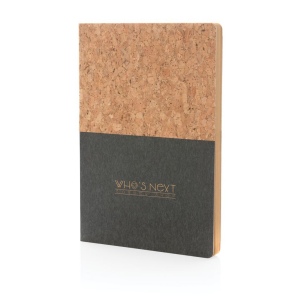 Carnet A5 à couverture en kraft et en liège 8