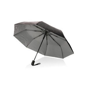Mini parapluie 21" en rPET 190T bi couleur Impact AWARE™ 4