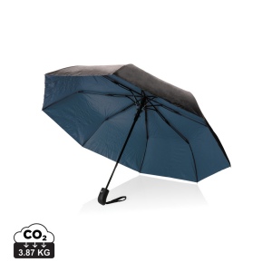 Mini parapluie 21" en rPET 190T bi couleur Impact AWARE™ 3