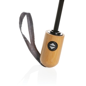 Parapluie 21" automatique rPET 190T et bambou Impact AWARE™ 18