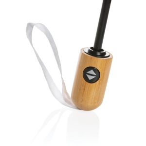 Parapluie 21" automatique rPET 190T et bambou Impact AWARE™ 28