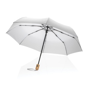 Parapluie 21" automatique rPET 190T et bambou Impact AWARE™ 31
