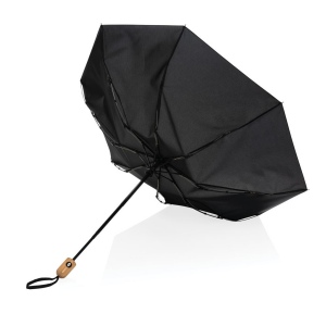 Parapluie 21" automatique rPET 190T et bambou Impact AWARE™ 9