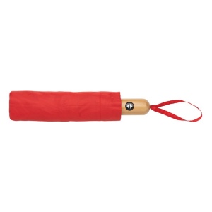 Parapluie 21" automatique rPET 190T et bambou Impact AWARE™ 38