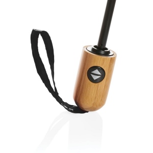 Parapluie 21" automatique rPET 190T et bambou Impact AWARE™ 10