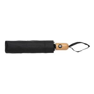 Parapluie 21" automatique rPET 190T et bambou Impact AWARE™ 11