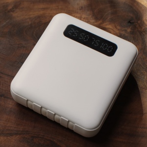 BATTERIE DE SECOURS AVEC 4 CABLES - 10 000 MAH BLANC 6