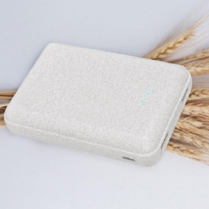 KOMUGI - BATTERIE DE SECOURS ECO - 10 000 MAH - EN PAILLE BLÉ RECYCLÉE 7