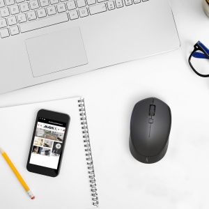 CHUZUMO - SOURIS ÉCO SANS FIL DOUBLE DONGLE (USB-A + USB-C) 6