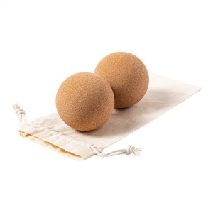 Sukha 2 boules de yoga en liège 2