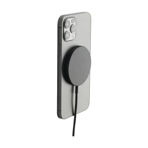 Chargeur magnétique de 10 W, avec boîtier en ABS recyclé 4