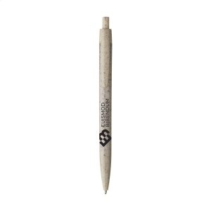 Stylo à bille bleu  fabriqué à 60&amp;nbsp;% en paille de blé et 40 % en plastique 2