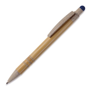 Stylo bille en bambou et paille de blé 3