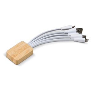 Câble de recharge bambou et R-PET 2