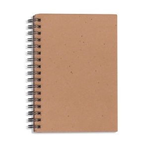 Cahier à spirale en papier semences 3