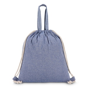 Sac cordelettes en coton recyclé 38x42cm 5