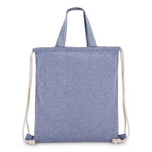 Sac cordelettes en coton recyclé 38x42cm 6