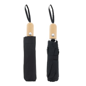Parapluie pliable 21” en R-PET. Ouverture automatique 6