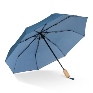 Parapluie pliable 21” en R-PET. Ouverture automatique 10