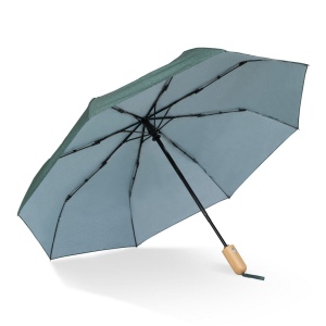 Parapluie pliable 21” en R-PET. Ouverture automatique 14