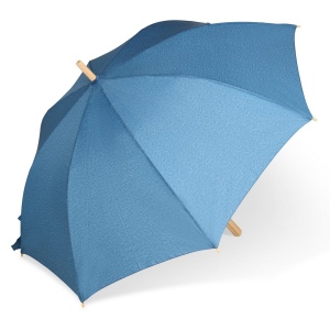 Parapluie bâton 25” en R-PET. Poignée droite, ouverture automatique 3