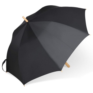 Parapluie bâton 25” en R-PET. Poignée droite, ouverture automatique 2