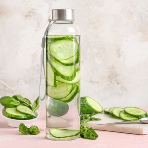 Bouteille d’eau en verre 500ml 6