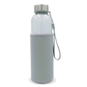 Bouteille d’eau en verre avec fourreau 500ml 8
