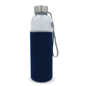 Bouteille d’eau en verre avec fourreau 500ml 3