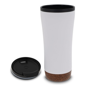 Mug double paroi avec base en liège 480ml 6