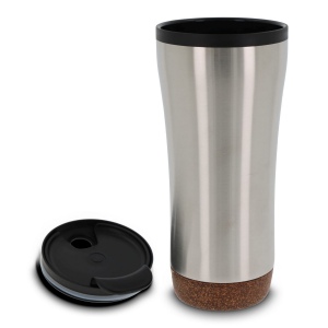 Mug double paroi avec base en liège 480ml 14